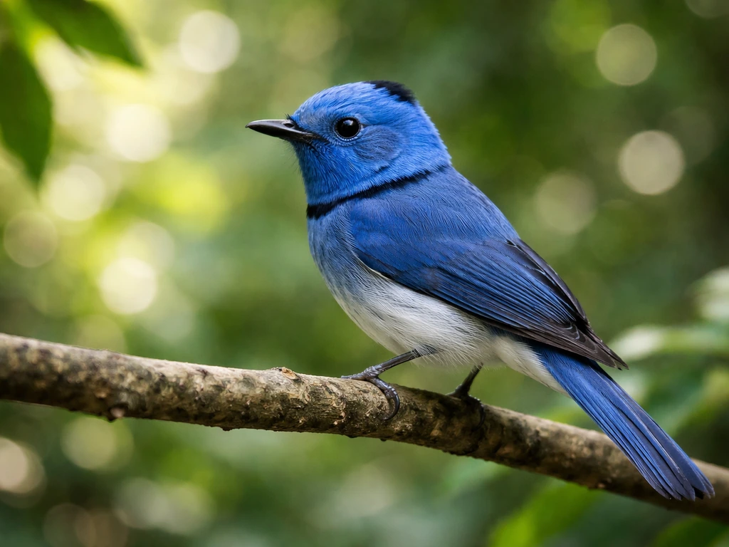 Black Naped Monarch Bird Spiritual Meaning and Guidance