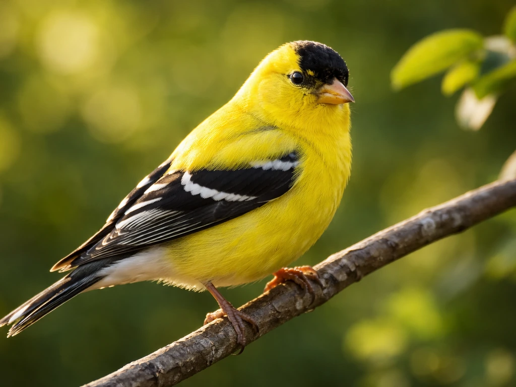 Yellow Bird With Black Wings Spiritual Meaning: What It Signals